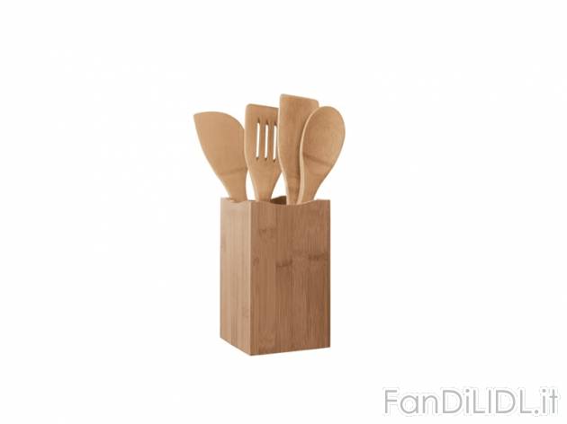 Set utensili da cucina in bambù Ernesto, prezzo 5,99 &#8364; per Alla confezione ...