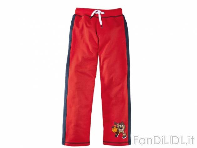 Pantaloni sportivi da bambino “Bugs Bunny, Taz, Gatto Silvestro” , prezzo 6,99 ...