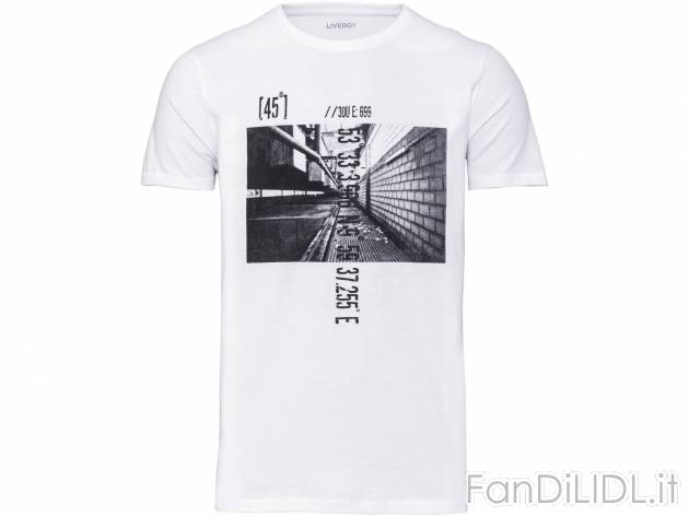 T-Shirt da uomo , prezzo 3.99 &#8364;  
-  In puro cotone