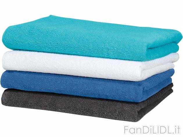 Set asciugamani, 6 pezzi , prezzo 11.99 &#8364; 
- In puro cotone
- 2 teli ...