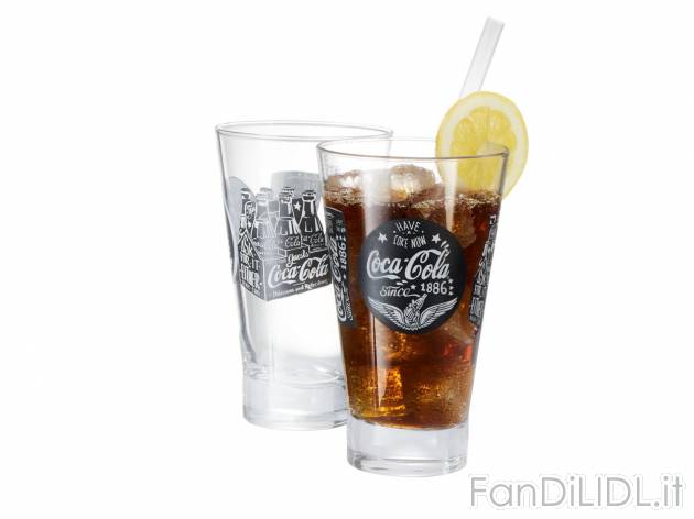 Bicchieri Coca Cola , prezzo 2.99 &#8364; per Alla confezione 
- A scelta tra ...