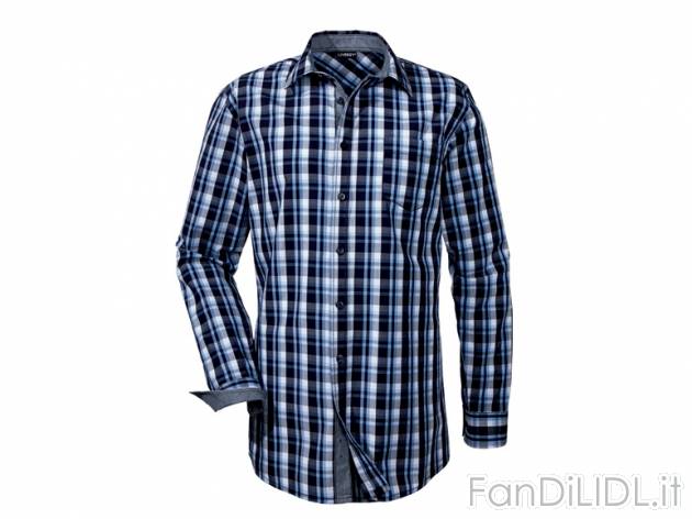 Camicia da uomo Livergy, prezzo 8,99 &#8364; per Alla confezione 
- Materiale: ...