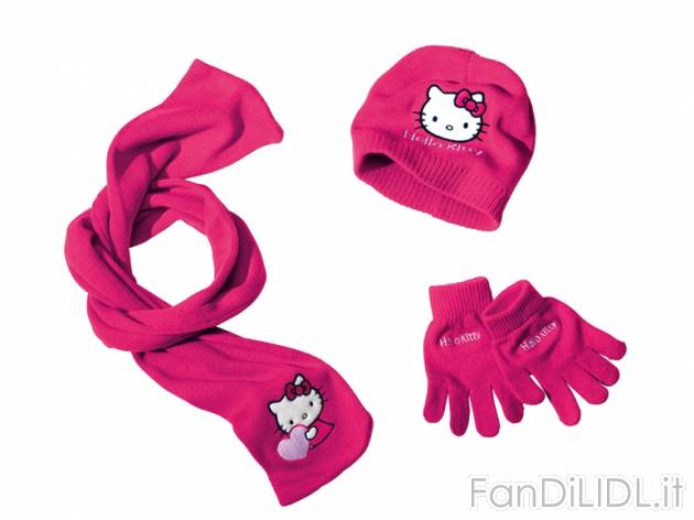 Set berretto, sciarpa e guanti per bambini , prezzo 6,99 &#8364; per Al set ...