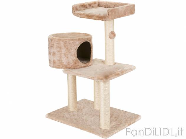Tiragraffi a torre per gatti , prezzo 39.99 &#8364;  
-  60 x 80 x 39 cm