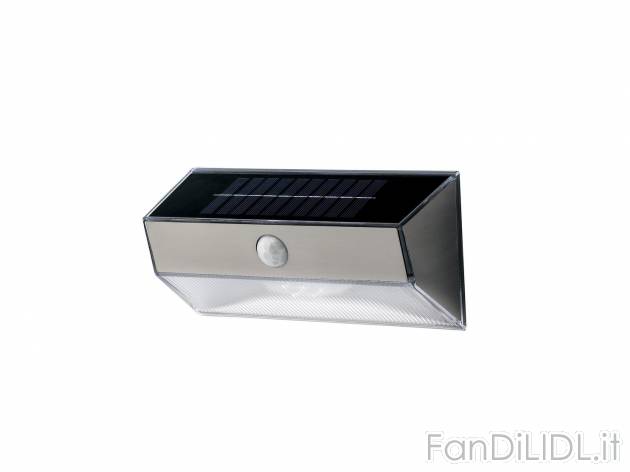 Lampada LED ad energia solare , prezzo 19.99 &#8364; 
- Con rilevatore di movimento ...