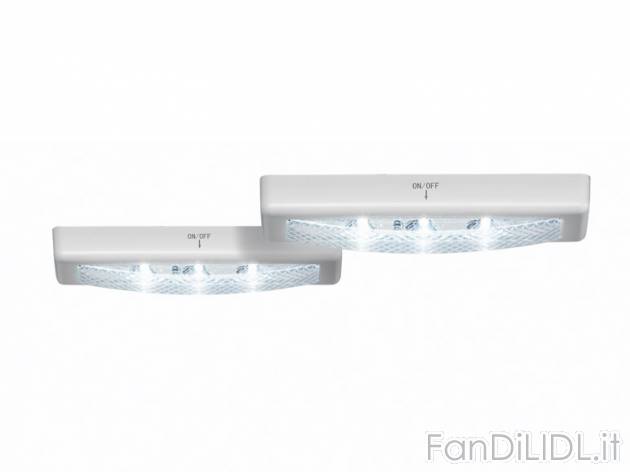 Punto luce a LED Livarno Lux, prezzo 4,99 &#8364; per Alla confezione 
- Interruttore ...
