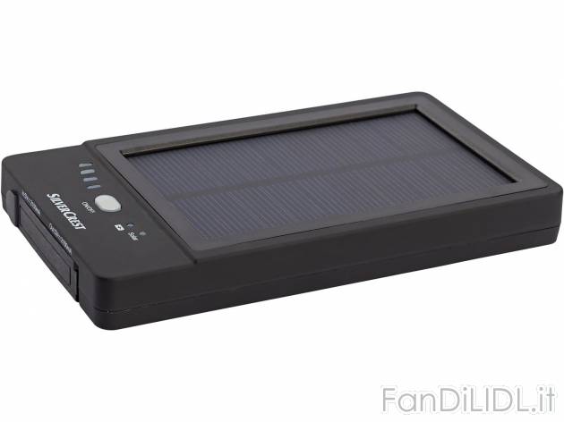 Powerbank 5000 mAh con funzione di ricarica ad energia solare , prezzo 12.99 &#8364; ...