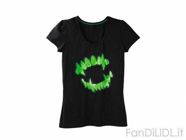 T-Shirt da donna &quot;Glow in the dark&quot; , prezzo 4,99 &#8364; ...