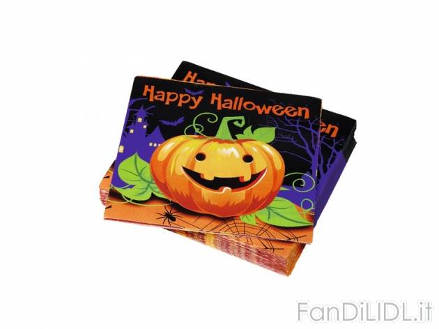 Tovaglioli/Piatti di carta o Bicchieri in plastica Halloween , prezzo 0,99 &#8364; ...