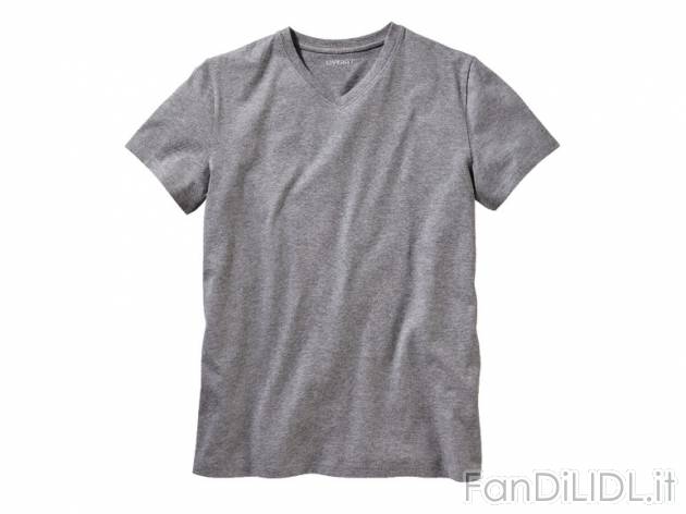 T-Shirt da uomo Livergy, prezzo 6,99 &#8364; per Alla confezione 
- Piacevole ...