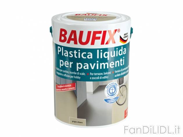 Plastica liquida per pavimenti grigio o grigio chiaro 5l , prezzo 19,99 &#8364; ...