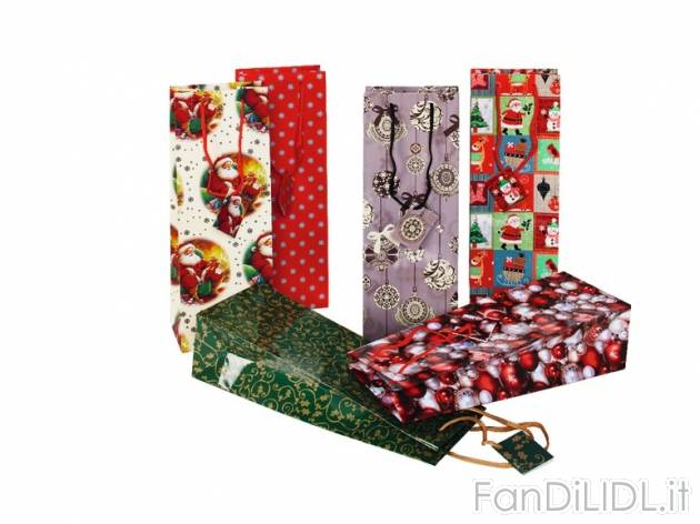 Set sacchetti regalo, 4 o 6 pezzi Melinera, prezzo 1,99 &#8364; per Al set 
- ...