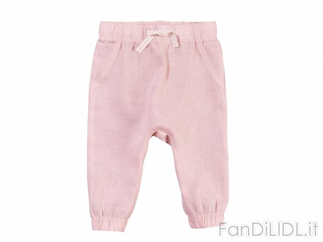 Pantaloni di lino da neonata , prezzo 3.99 &#8364;