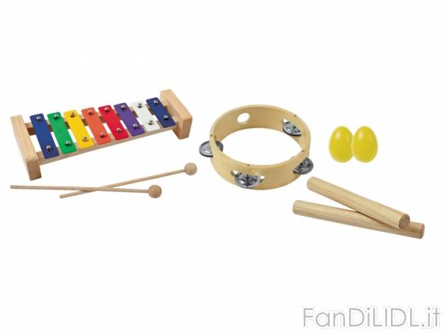 Set strumenti musicali per bambini , prezzo 9,99 &#8364; per Al set 
- A scelta ...