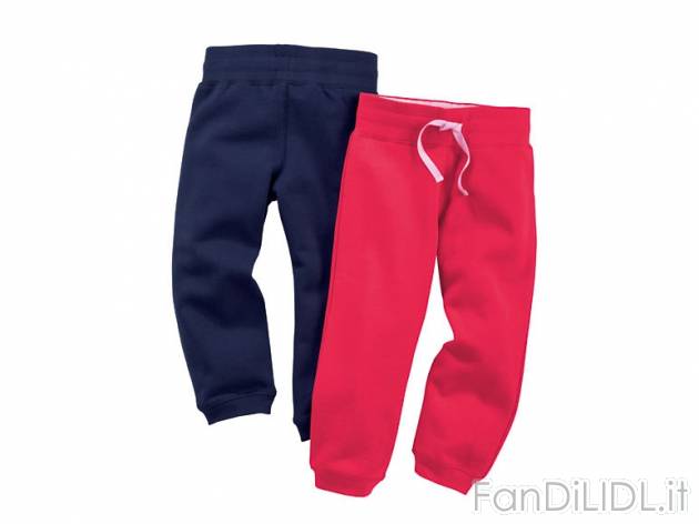 Pantaloni sportivi da bambina Lupilu, prezzo 6,99 &#8364; per Alla confezione ...