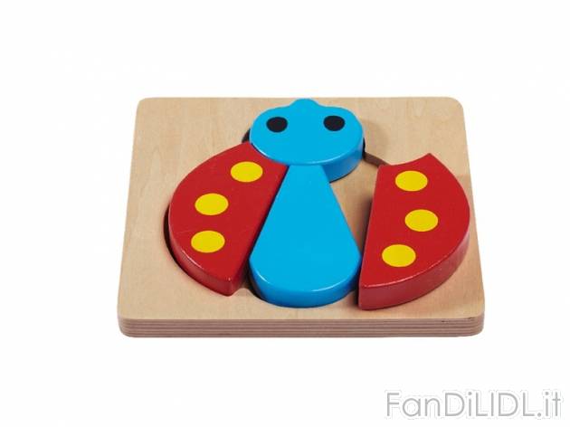Puzzle in legno per bambini , prezzo 3,99 &#8364; per Alla confezione 
- Stimola ...