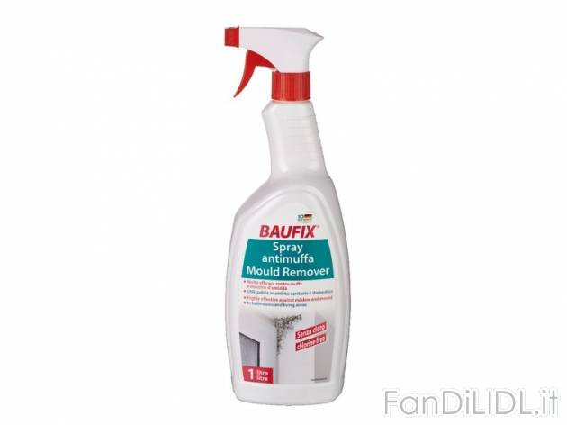 Spray antimuffa 1 l , prezzo 2,99 &#8364; per Alla confezione 
- Efficace contro ...