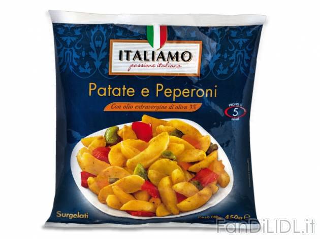 Patate e peperoni Italiamo, prezzo 1,79 &#8364; per 450 g, € 3,98/kg EUR. ...