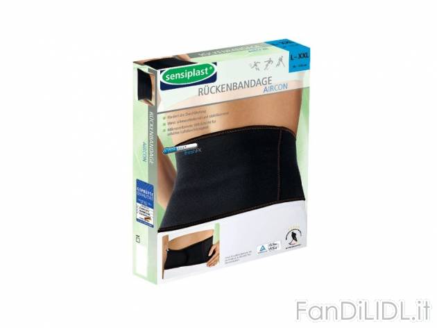 Fascia elastica per schiena Sensiplast, prezzo 5,99 &#8364; per Alla confezione ...