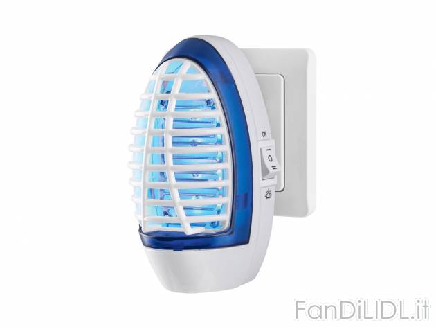 Lampada insetticida LED da presa , prezzo 5.99 &#8364; 
- Luce UVA blu che attira ...