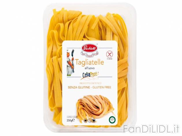 Tagliatelle senza glutine , prezzo 3,70 &#8364; per 250 g, € 15,16/kg EUR. ...