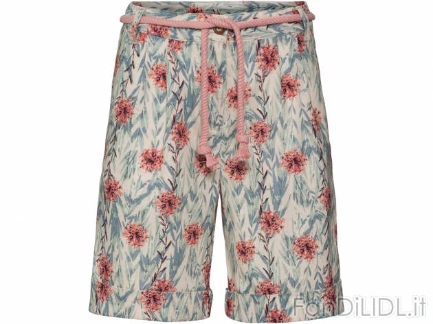 Shorts in lino da donna Esmara, prezzo 7.99 &#8364;  
Misure: 38-46
- Oeko tex NEW