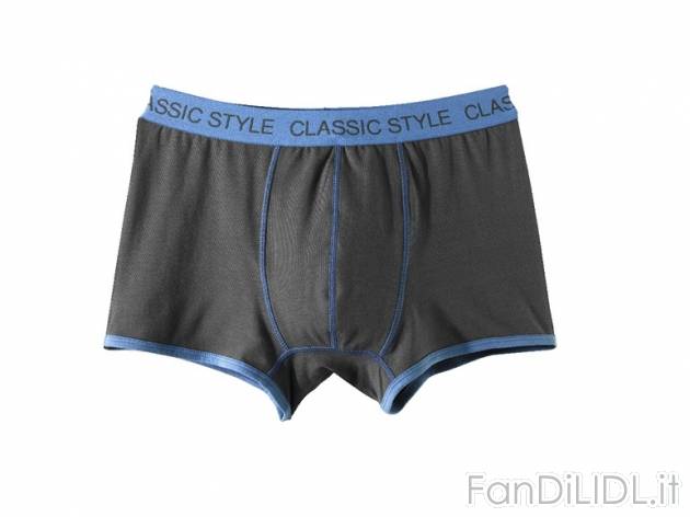 Boxer da uomo Livergy, prezzo 6,99 &#8364; per Alla confezione 
- Materiale: ...