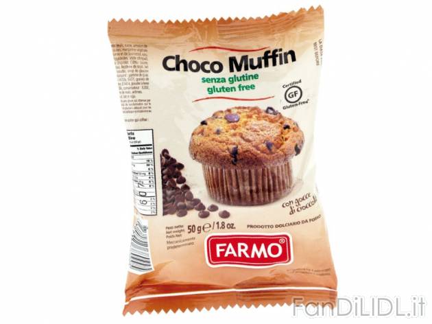 Choco Muffin al cioccolato/ Mini Cake senza glutine , prezzo 0,99 &#8364; per ...