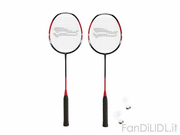 Set Badminton Crivit, prezzo 9.99 &#8364; 
- Set completo per 2 giocatori: 2 ...