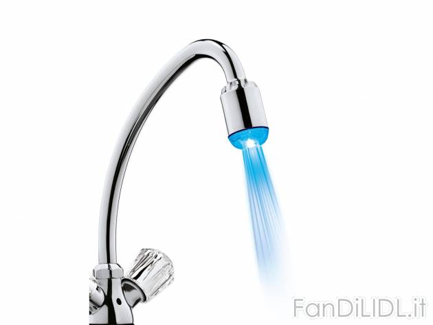 Riduttore di flusso a LED Miomare, prezzo 3.99 &#8364; 
- Per tutti i rubinetti ...