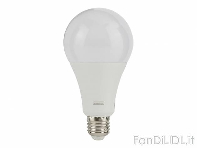 Lampadina LED dimmerabile Livarno Lux, prezzo 5.99 &#8364; 
- Bianco caldo
- ...