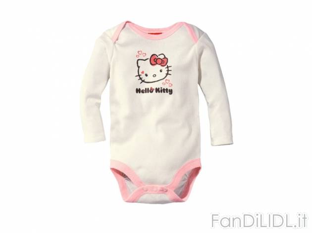 Body da neonata, &quot;Hello Kitty&quot; Lupilu, prezzo 6,99 &#8364; ...