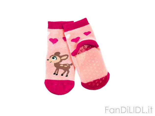 Calze antiscivolo da bambina , prezzo 2,99 &#8364; per Alla confezione 
- Morbide ...