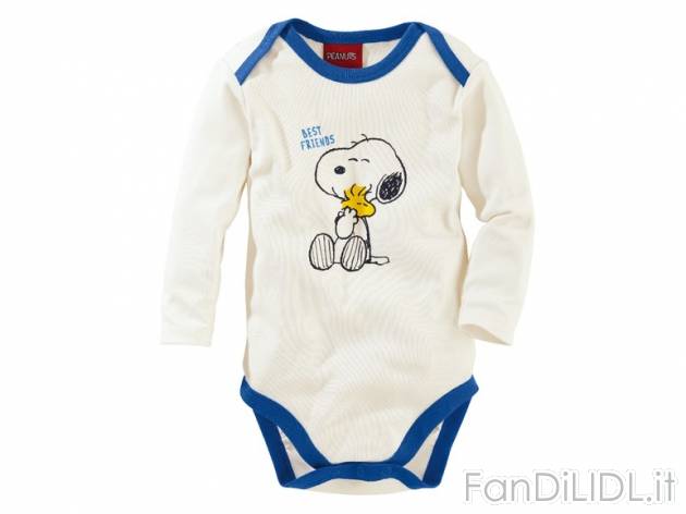 Body da neonato &quot;Snoopy&quot; , prezzo 6,99 &#8364; per Alla confezione ...