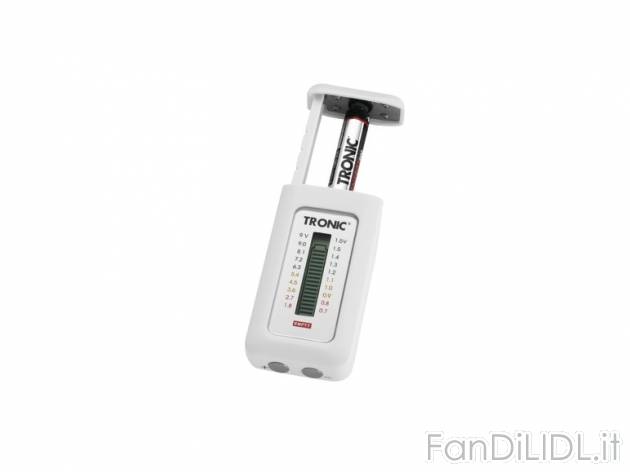 Tester digitale per batterie Tronic, prezzo 4,99 &#8364; per Alla confezione ...