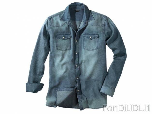 Camicia da uomo Livergy, prezzo 9,99 &#8364; per Alla confezione 
- Materiale: ...