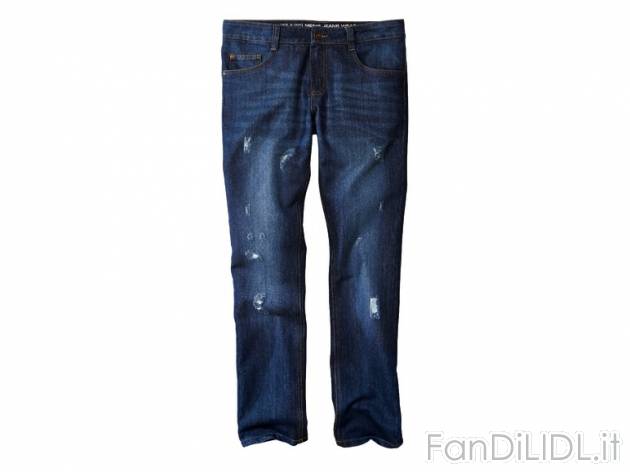 Jeans da uomo Livergy, prezzo 11,99 &#8364; per Alla confezione 
- Taglio casual, ...