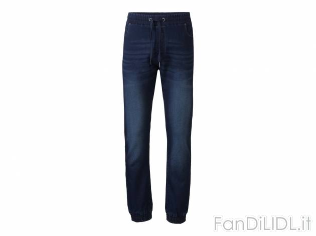 Joggers in jeans da uomo Livergy, prezzo 12.99 &#8364;  
Misure: 46-56