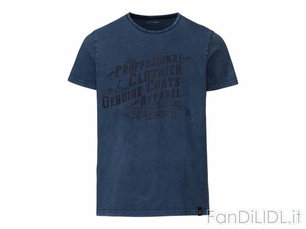 T-shirt Livergy, prezzo 4.99 &#8364;  
Misure: S-XL
- Oeko tex NEW