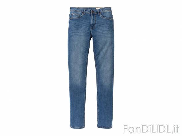 Jeans Slim Fit o Straight Fit Livergy, prezzo 9.99 &#8364; 
Misure: 46-56
- ...
