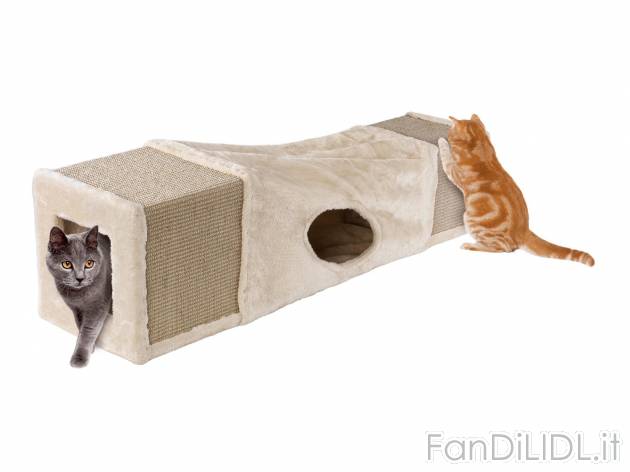 Tunnel per gatti Zoofari, prezzo 37.99 &#8364; 
- Lunghezza: 106 cm
- 3 anni ...