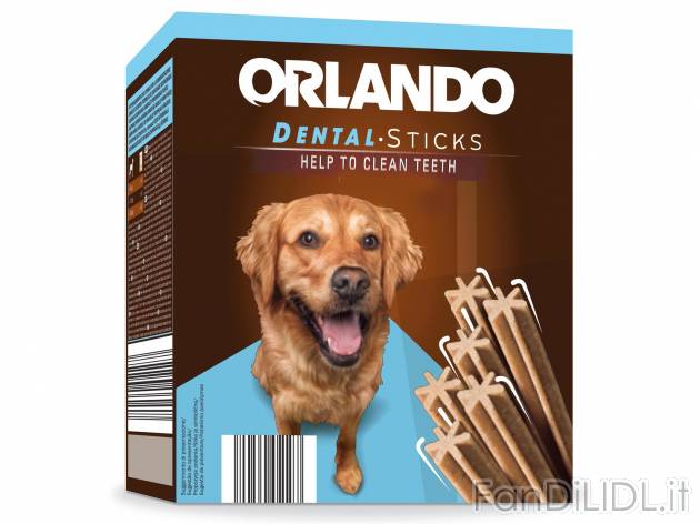 Dental Sticks Orlando Lidl, prezzo 3.49 &#8364;