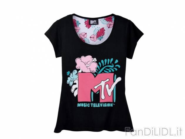 Pigiama o camicia da notte per donna “Hello Kitty, Snoopy, MTV” , prezzo 9,99 ...