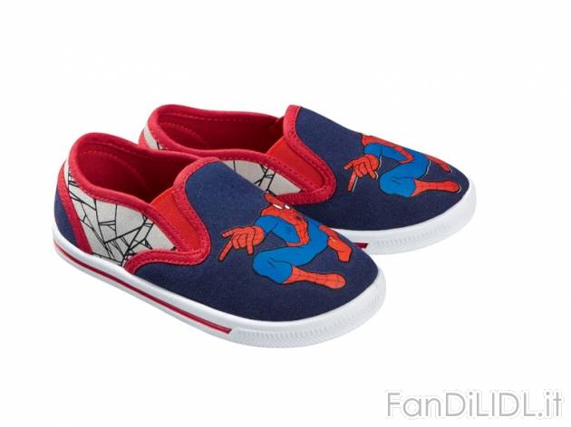 Scarpe da bambino &quot;Spiderman, Tartarughe Ninja, Minions&quot; , prezzo ...