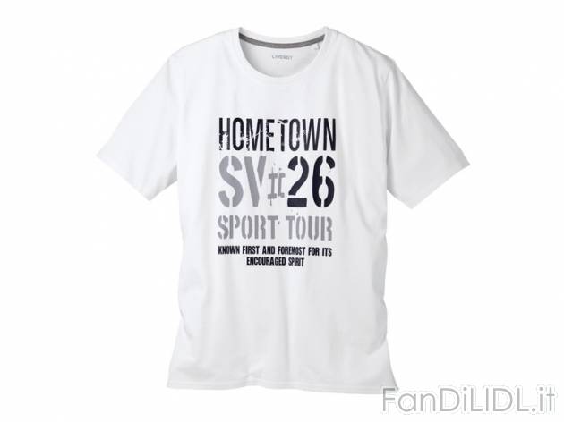 T-shirt pigiama da uomo Livergy, prezzo 3,99 &#8364; per Alla confezione 
- ...
