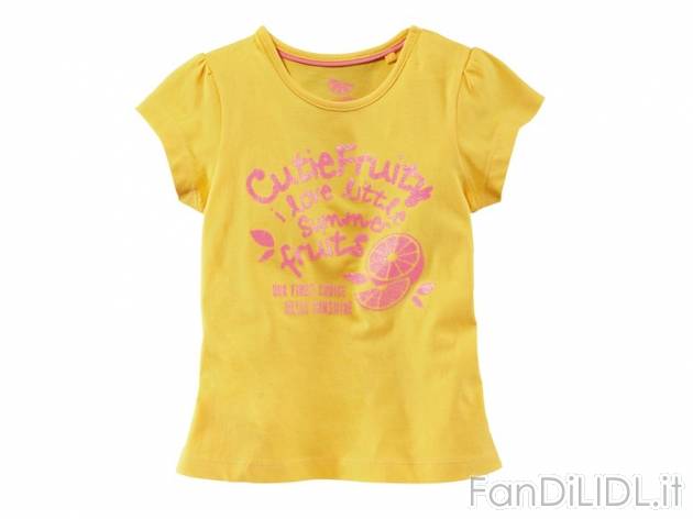 T-shirt da bambina Lupilu, prezzo 4,99 &#8364; per Alla confezione 
- Piacevole ...