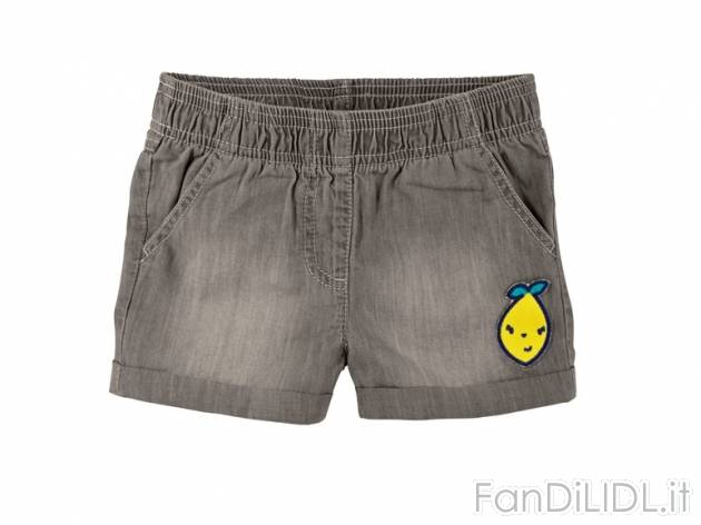 Shorts da bambina Lupilu, prezzo 6,99 &#8364; per Alla confezione 
- Piacevoli ...