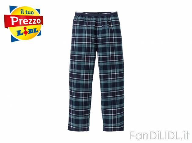 Pantaloni pigiama da uomo Livergy, le prix 4.99 &#8364; 
Misure: S-XL 
- In ...