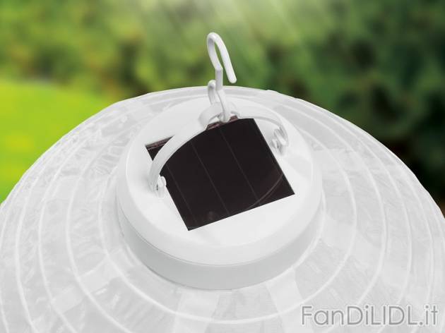 Lanterna LED ad energia solare Melinera, prezzo 7,99 &#8364; per Alla confezione ...