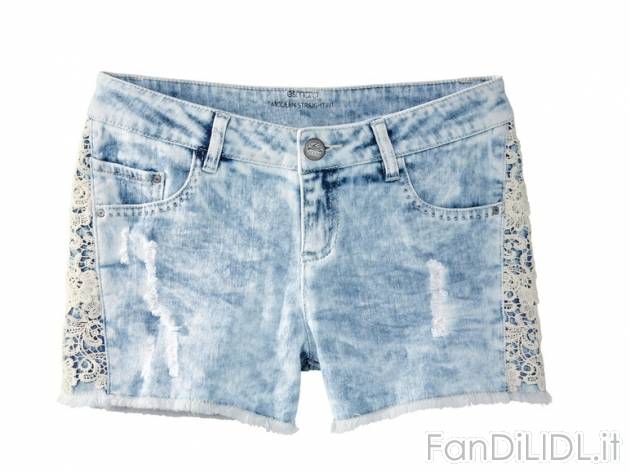 Shorts in jeans da donna Esmara, prezzo 8,99 &#8364; per Alla confezione 
- ...